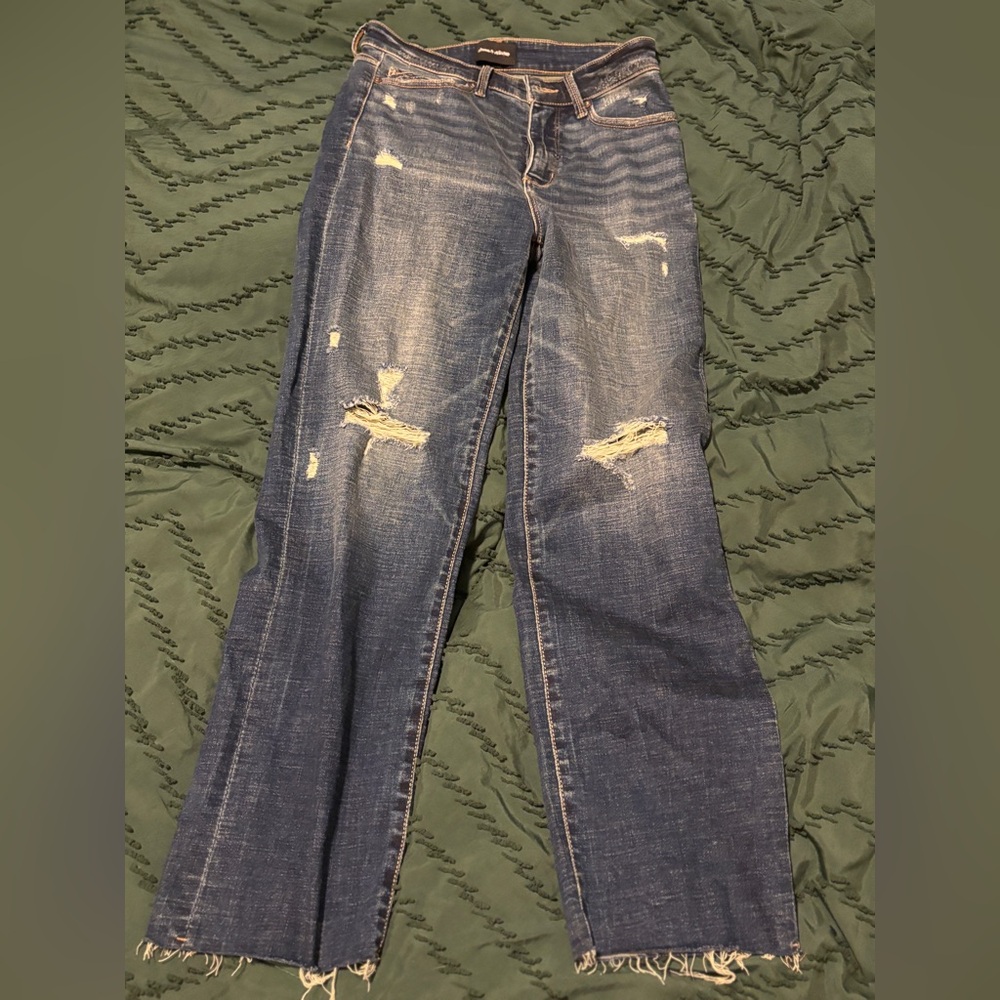 Buckle Black Fit No. 75 Cropped Straight Stretch Jean - Picture 7 of 9